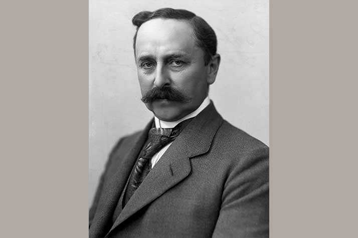 Portrait of Nils Edén.