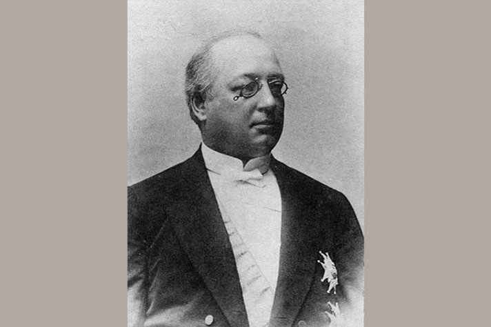 Portrait of Erik Gustaf Boström.