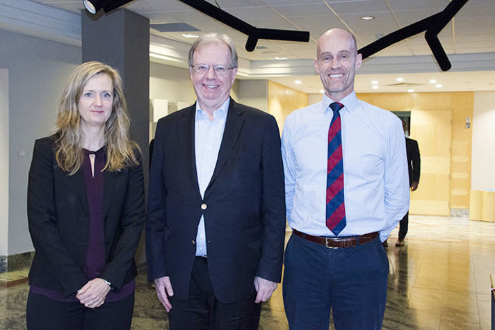 Åsa Webber, Lars Danielsson and Mikael Lindvall