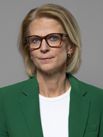 Minister for Finance Elisabeth Svantesson